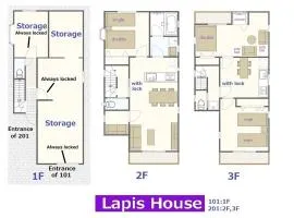 Lapis House 101 & 201