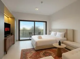 Sleek New Studio in Meydan, Fully Equipped and Spacious