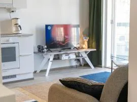 One bedroom apartment with parking and sauna