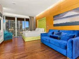 FIRST CLASS Studio Stunning Burj Khalifa Views