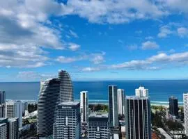 Casino & Luxury Sky High Oceanview 2BR 2BA Parking