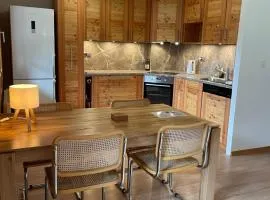 Grand appartement calme avec vue, balcon et parking couvert