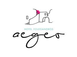 Aegeo Hotel, hôtel à Folégandros