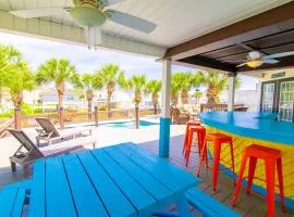 Decked Out Waterfront House w Pool and Tiki Hut