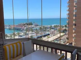 Las Palmeras marina view