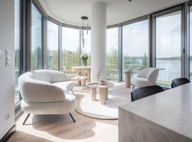 Zatoka Olsztyn Elite4Rent apartamenty z panoramicznym widokiem na jezioro i przestronnymi tarasami, hotel a Olsztyn