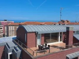 Ático Duplex Santander I Terraza I Vistas al Mar I Parking I Wifi