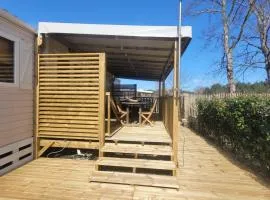 Joli Mobilhome 4 personnes proche Mimizan océan et lac