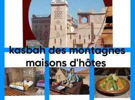 KASBAH DES MONTAGNS maisons d'hôtes la vallée des roses