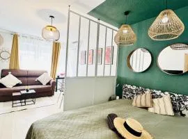 Studio T1- 2 min des Plages - Golf-Juan - Clim&Wifi