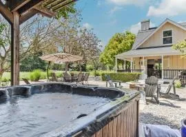 Charming 4BR Wine Country Getaway with Spa & Firepit