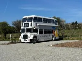 Cornwalls vintage glamping bus
