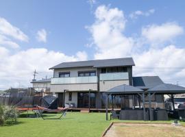 Ōdake에 위치한 반려동물 동반 가능 호텔 海の見える一棟貸切リゾートヴィラ hau'oli