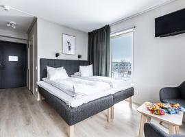 Kiruna City Studios, acomoda&ccedil;&atilde;o com cozinha em Kiruna