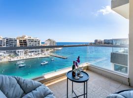 Scenic View 2BR in St Julian's Bay by ArcoCollection, hotell sihtkohas St Julian's