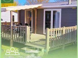 Houlgate-154- Mobilhome cosy 4 personnes Camping 5 étoiles