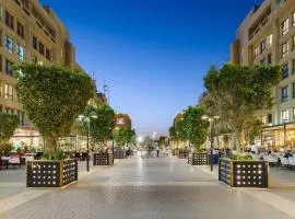 شقة فخمة للايجار المفروش بالشيخ زايد بجوار ارقي المولات
