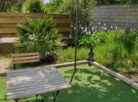 appartement indépendant f2 avec terrasse et jardin