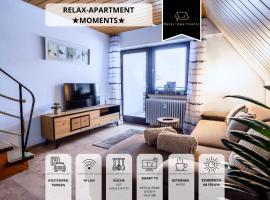 RelaxApartments BLACK FOREST Moments - Maisonette-Wohnung mit Sonnenbalkon, schnelles Internet, Nähe Triberger Wasserfälle, für bis zu 4 Personen, Hotel in Schönwald