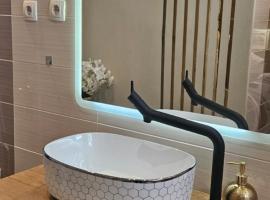 Apartment Gold & Gray