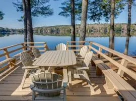 Lakefront Cabin with Panoramic Water View and Access