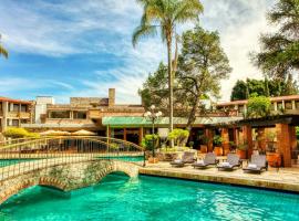 Marriott Puebla Hotel Meson del Angel, hotel con campo de golf en Puebla