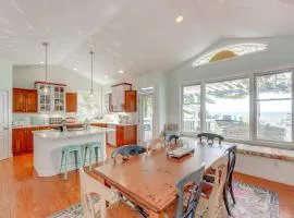 Cottage with Private Beach and Fire Pit in Manistee!