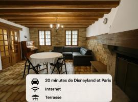 Anh Dao-Disneyland-Parking Gratuite et Terrasse, hotel en Champs-Sur-Marne