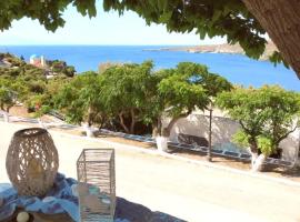 Kythnos Aegean Bliss - Kanala Seaview Getaway、Kanalaのペット同伴可ホテル