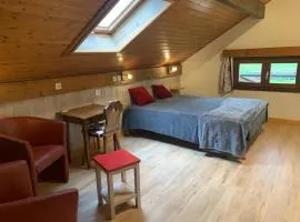 Chalet gite l'Arcange 3 chambres au calme Franche Comte bord de riviere peche sur place