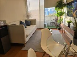 Exclusivo Departamento PROVIDENCIA A pasos Costanera con Parcking Wifi