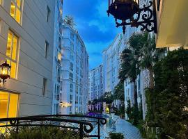 City Garden Olympus condo with balcony washing machine, hotel in Pattaya South