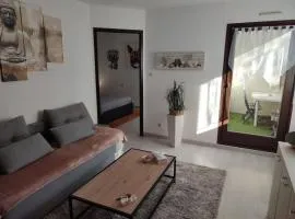 F2 Florival 45m2, avec terrasse, route du vin et free parking