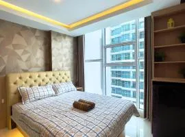 apartemen brooklyn alsut Studio bergaya modern,pusatkota,cozy,pool,gym,wifi