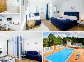 APARTAMENT 19B BLUE MARINE Poddąbie Basen Odkryty Brodziki Plac Zabaw