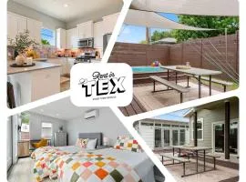 3BR Austin Escape Private Cowboy Pool & Casita