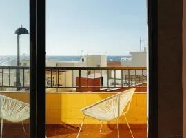 Hidalga Piso con terraza y vistas al mar