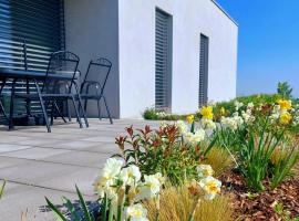 Pasivní dům uprostřed louky, hotell sihtkohas Bítov