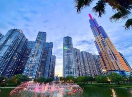 The Vinhomes Central Park Apartments - The Buildings Surrounding Landmark 81, apartmán v Ho Či Minově městě