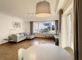 Apartment by the Seawall in Belgium