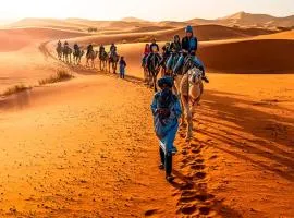 Erg chebbbi desert camping