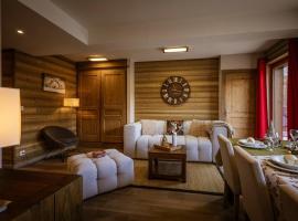 Appartement 4 pièces 8 pers, Sud, près du téléphérique, avec terrasse et équipements modernes - FR-1-263-217, ξενοδοχείο σε Valloire