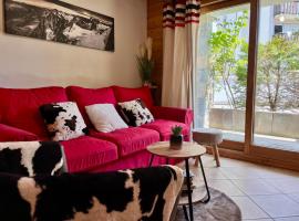 Superbe appartement 48m² avec terrasse, centre village, parking, proche ski-bus, non-fumeur - FR-1-624-46