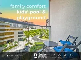 Kid-Friendly 2BR - Secure, Central and Peaceful