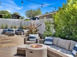 Mesa Cottage - Patio with BBQ and Firepit