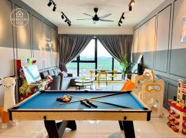 Midvalley Southkey Mosaic by LODGEIN -Snooker Ktv Arcade Game Kid Plyground, hotel en Johor Bahru