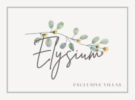 Elysium Exclusive Villas, alojamento com cozinha em &Aacute;yioi Sar&aacute;nda