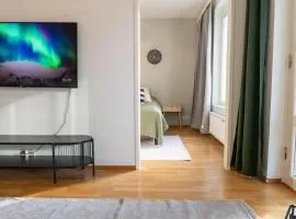 One bedroom apartment by the lake with large balcony