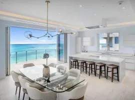 Oceanfront Penthouse and patio at ONE Cable Beach