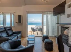 APARTMENTS BRUNO 1&2 - two-room penthouse apartments - wonderful panoramic view of the sea - the best location, first row to the beach - 10 minutes from Supetar ferry port - free secured parking - facilities nearby